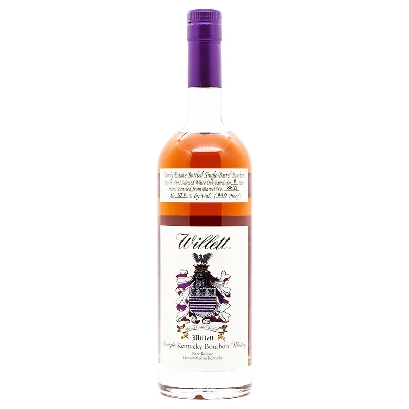 Willett – 8 Years Single Barrel 8633 France Exclusive Straight Kentucky Bourbon Whiskey (70cl, 57%)