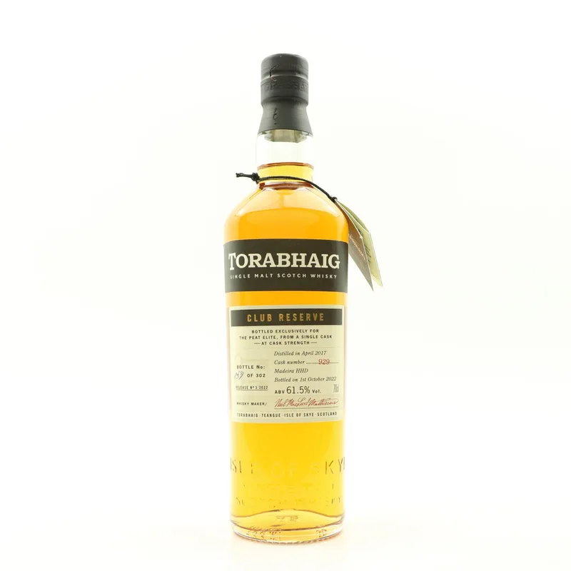 Torabhaig – 2017 Single Cask #929 Club Reserve (70cl, 61.5%)