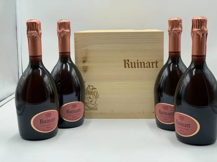 Ruinart, Caisse Cave - Champagne Rosé - 4 Bottles (0.75L)