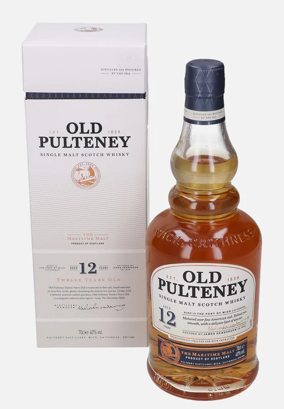 Old Pulteney – 12 Year Old (70cl, 40%)
