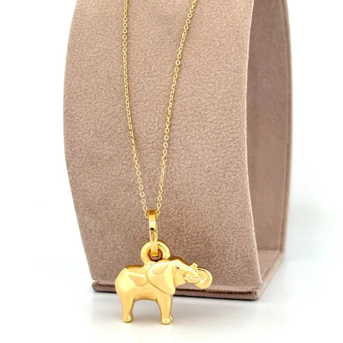 Vieri - Necklace - Elefante - 18 kt. Yellow gold
