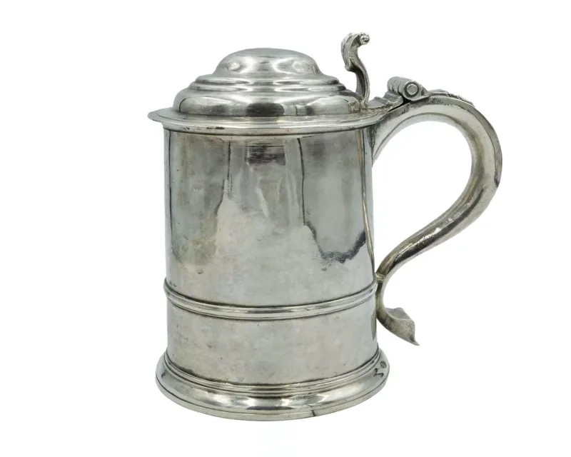 A George I silver tankard