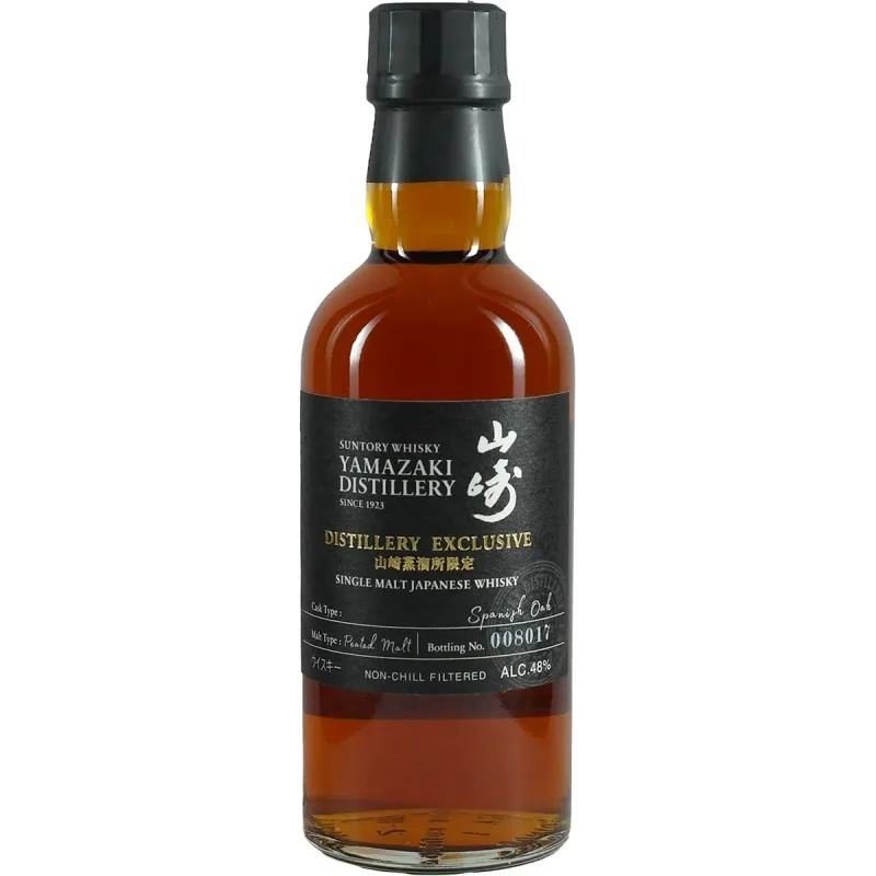 Suntory Yamazaki Single Malt Distillery Bottling Spanish Oak Peated Malt (18cl, 48%)