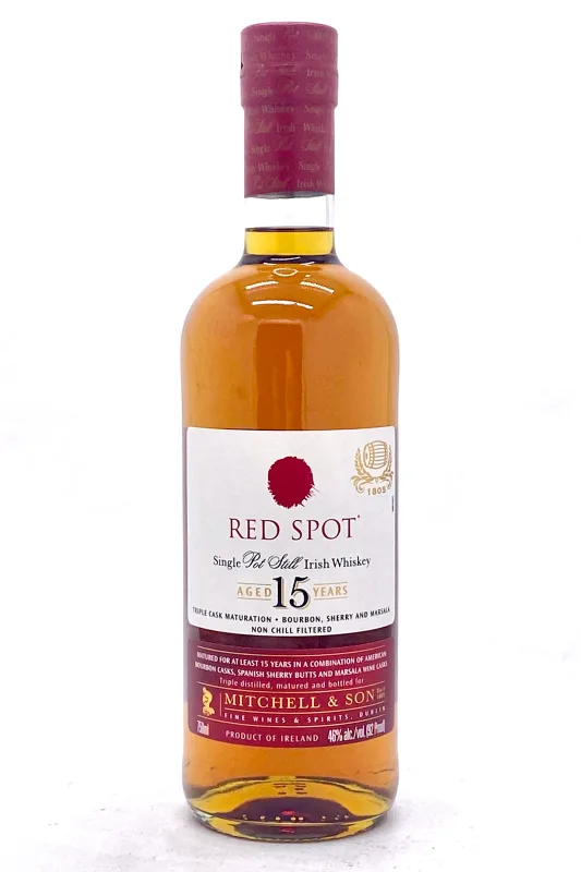 Red Spot 15 Year Old Single Pot Still Irish Whiskey