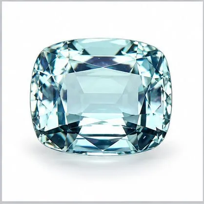 Blue Aquamarine - 2.20 ct - International Colored Gemstone Association (ICA GemLab) - Fine Gem For Jewelry