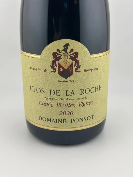 2020 Domaine Ponsot "Vieilles Vignes" - Clos de la Roche Grand Cru - 1 Bottle (0.75L)
