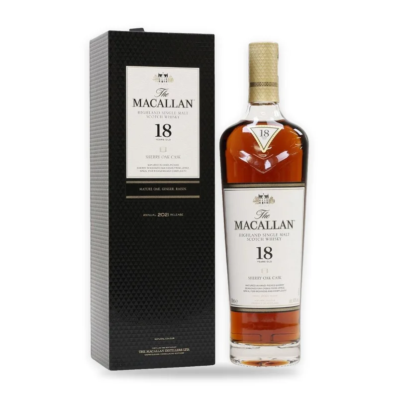 Macallan – 18 Year Old - Sherry Oak (2021)