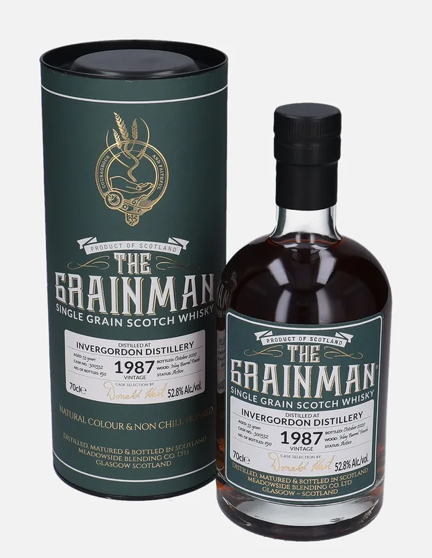 Invergordon – 1987 33 Year Old Meadowside Blending Co. The Grainman
