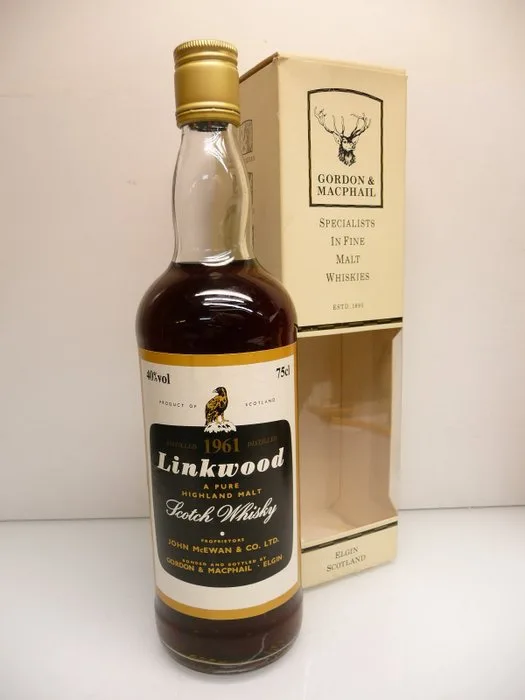 Linkwood 1961 - Gordon & MacPhail - b. 1980s - 75cl