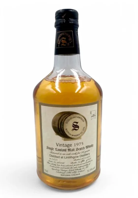 Linlithgow 1975/2001 26 Year Old Signatory Vintage (70cl, 51.5%)