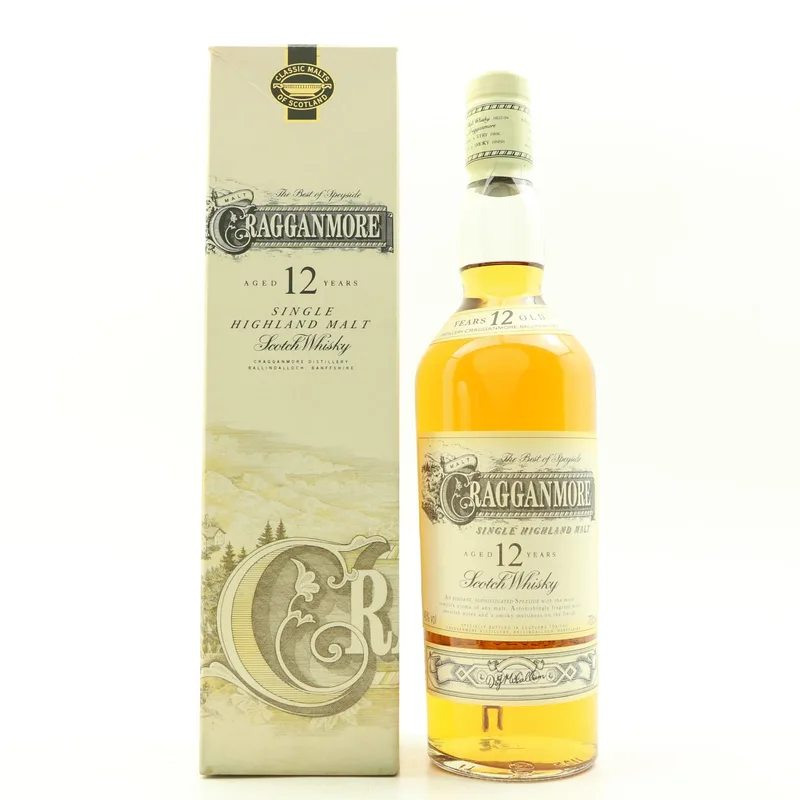Cragganmore – 12 Year Old (70cl, 40%)