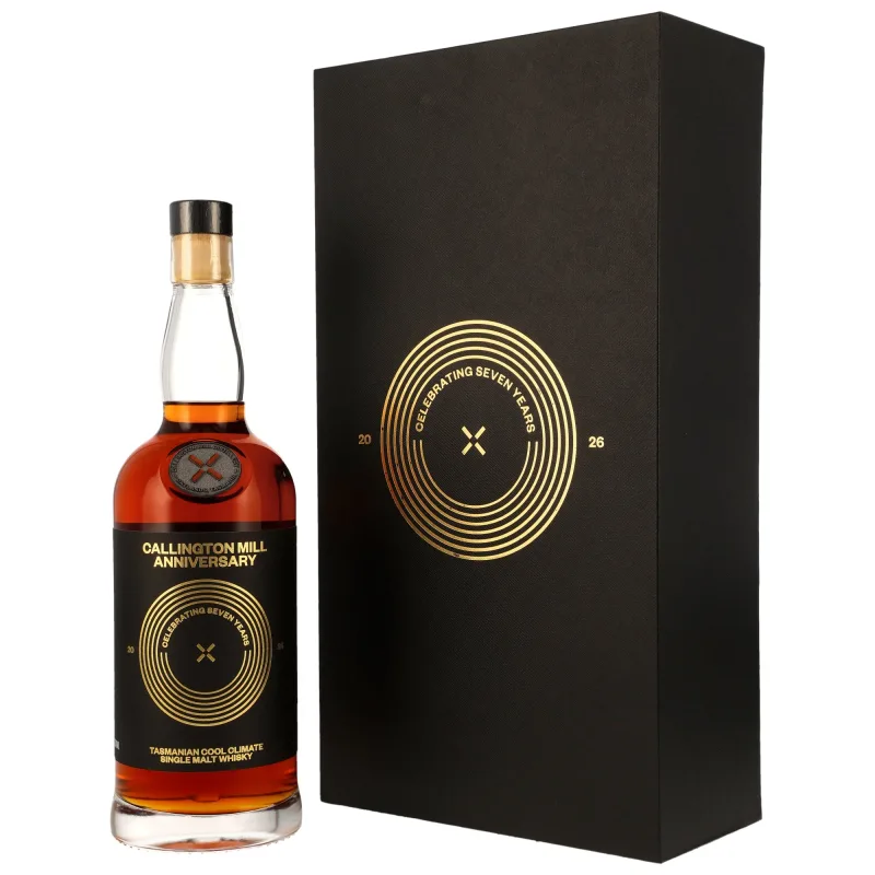 Callington Mill Anniversary - Celebrating 7 Years - Tasmanian Cool Climate Single Malt
