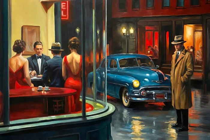 Le Yack - Nightfall Rendezvous - Hand signed