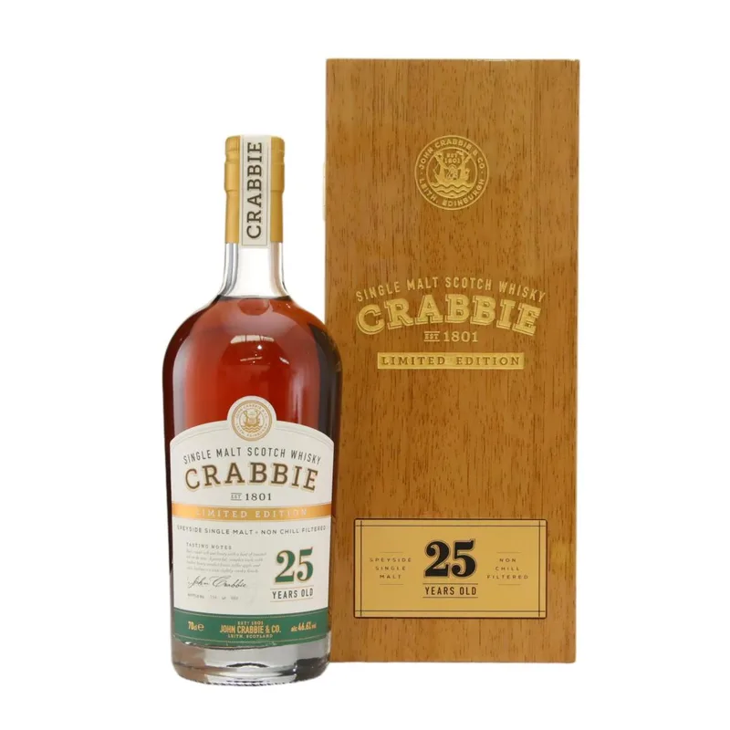 Crabbie – 25 Year Old Speyside Single Malt (70cl, 46.60%)