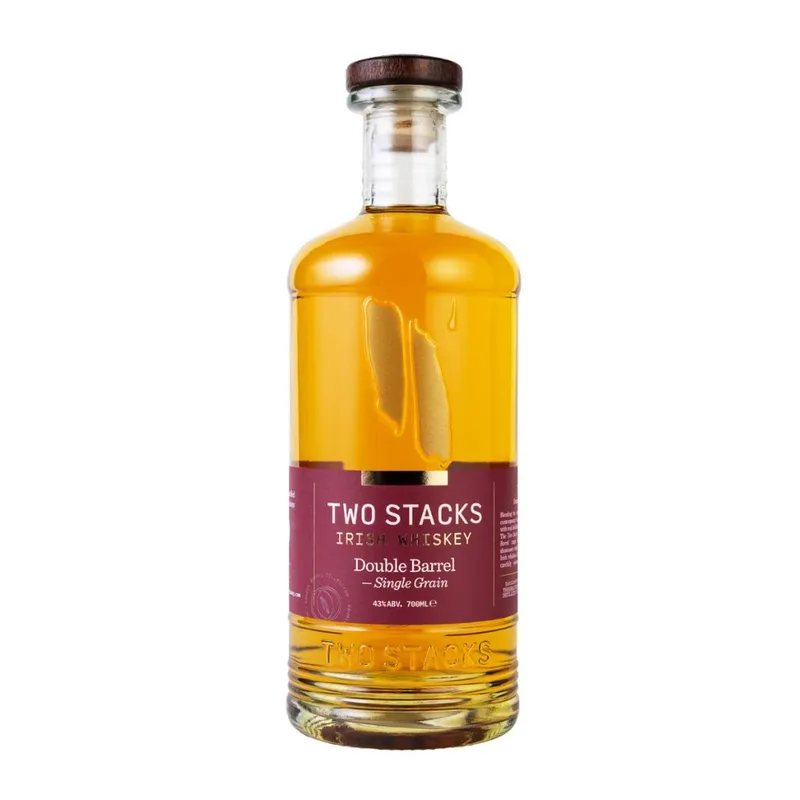 Two Stacks Double Barrel Single Grain Irish Whiskey (70cl, 43%)