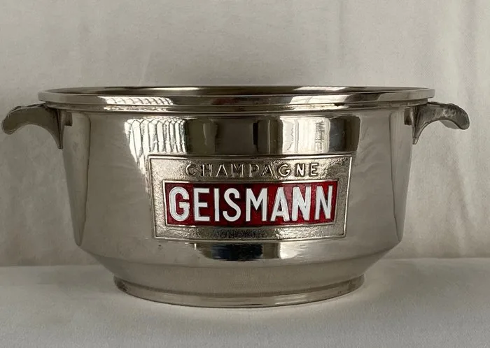 GEISMANN (Épernay) / ARGIT (Paris) - Champagne cooler - Nickel-plated or chrome-plated brass