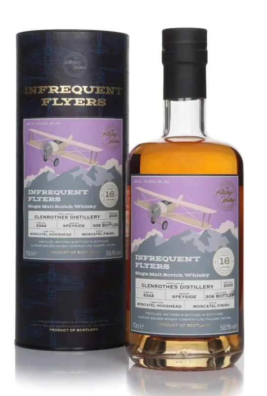 Glenrothes – 16 Year Old 2009 Infrequent Flyers Single Malt