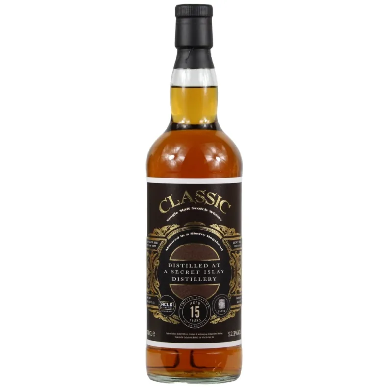 Secret Islay 15 Year Old Acla da Fans Sherry Hogshead (70cl, 52.3%)