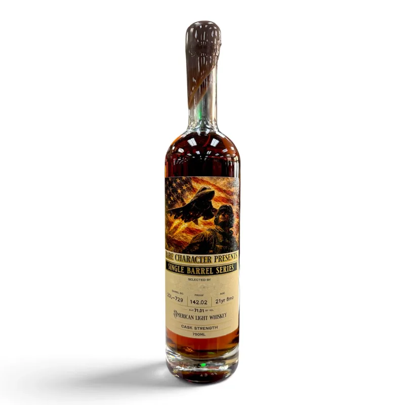 Rare Character 21 Year Old Single Barrel 20L-729 Hazmat Tennessee Exclusive American Light Whiskey (2026)