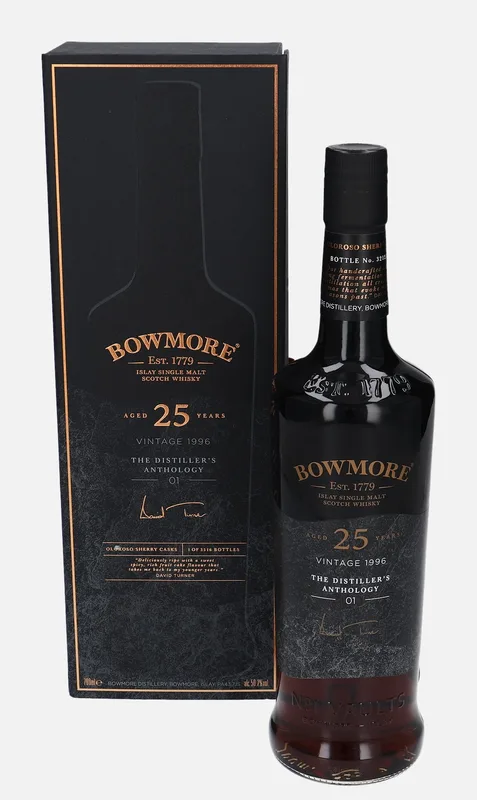 Bowmore – The Distiller's Anthology 01 1996 25 Year Old