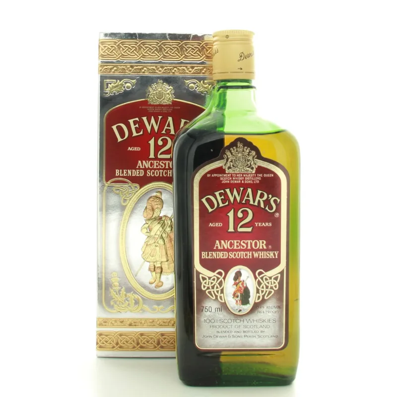 Dewar’s 12 Year Old Ancestor (1980s Edition) (75cl, 43.4%)