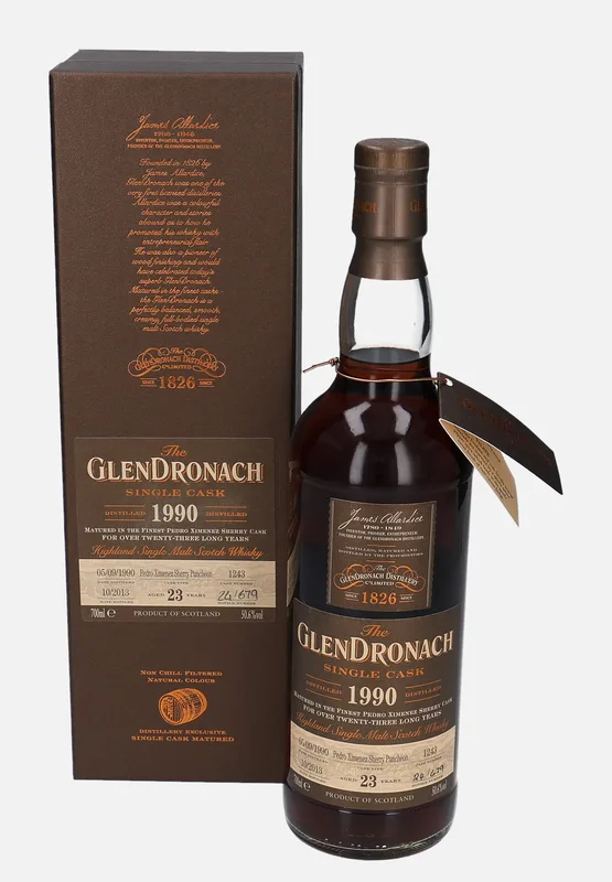 Glendronach – 1990 23 Year Old Single Cask