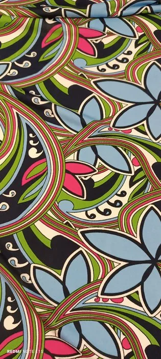 Textile - 500 cm - 140 cm - Geometric Stretch