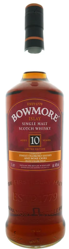 Bowmore – 10 Year Old Inspired by the Devils Cask 1L