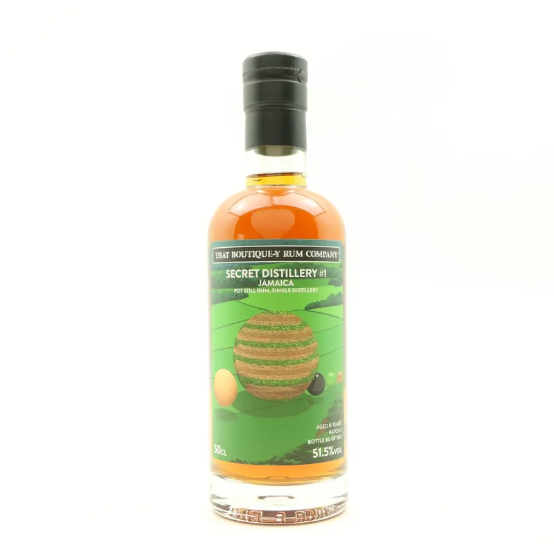Boutique-Y Rum Co Secret Distillery #1 Jamaica 6 Year Old Batch #2 50cl (50cl, 51.5%)