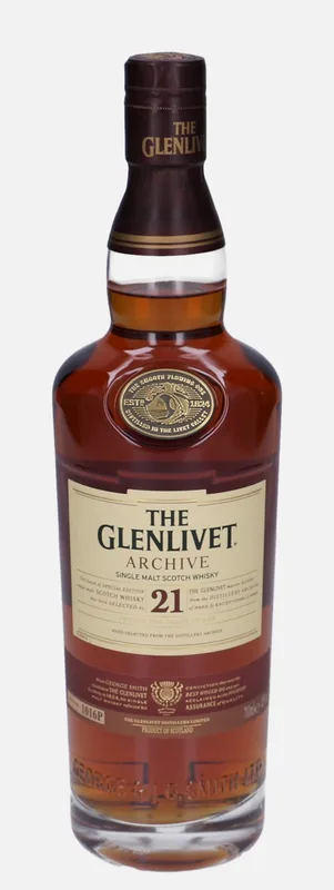Glenlivet – Archive 21 Year Old Batch Number 1016P