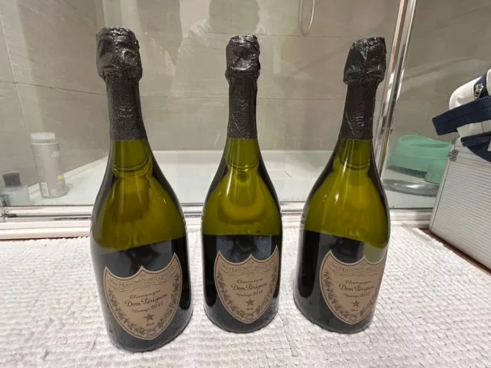 2012 Dom Pérignon - Champagne Brut - 3 Bottles (0.75L)