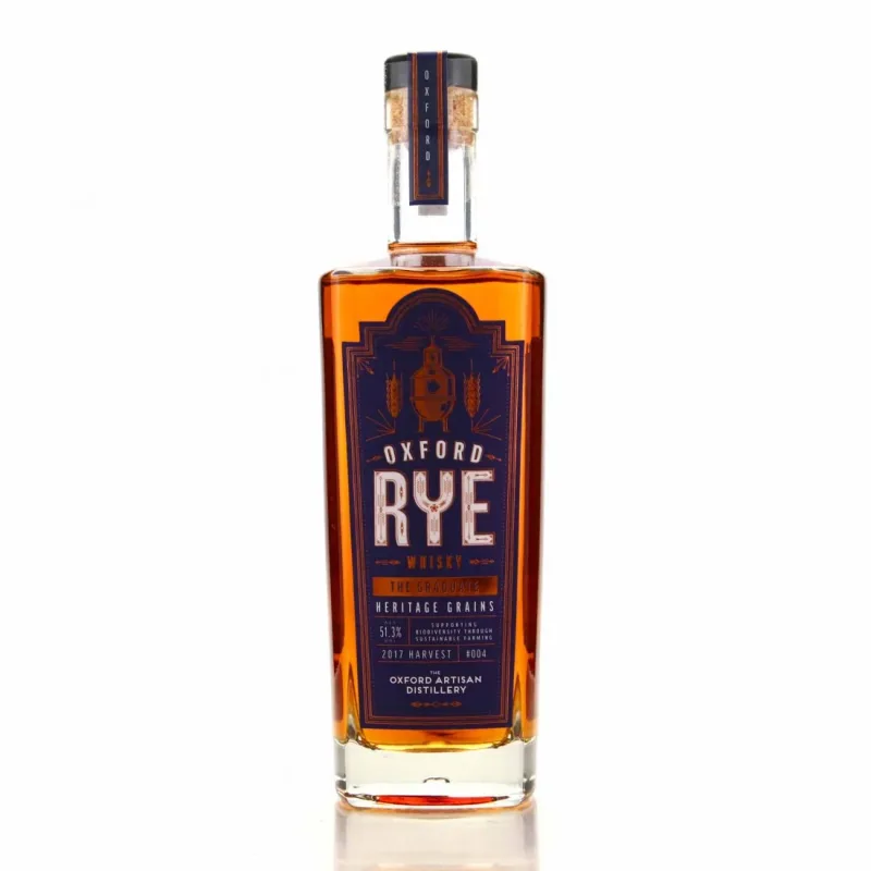 Oxford Artisan Distillery Oxford Rye Whisky, Batch #4 The Graduate - Distilled 2017 / Bottled 2021 (70cl, 51.2%)