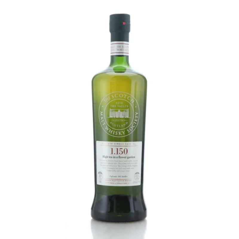 Glenfarclas – 10 Year Old 1999 SMWS Single 1st Fill Bourbon Barrel 1.150 High Tea in a Flower Garden (75cl)
