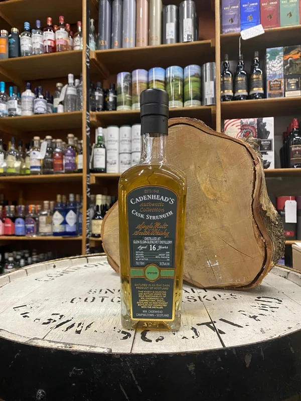 Glen Elgin – 2009 16 Year Old Refill Puncheon Cadenhead's Authentic Collection (70cl)