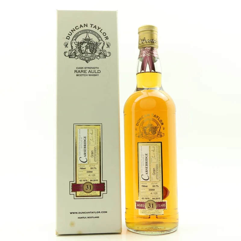 Carsebridge – 1979 31 Year Old Duncan Taylor (70cl, 55.7%)