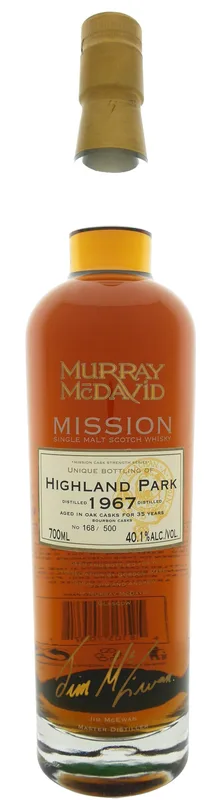 Highland Park – 35 Year Old 1967 Mission Murray McDavid