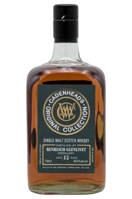 Cadenhead's Benriach-Glenlivet Vintage 2012 12 Year Old