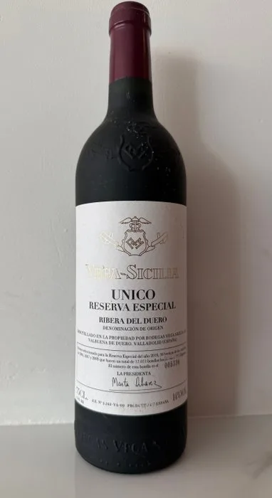 Vega Sicilia Unico, 2019 Release - Ribera del Duero Reserva Especial - 1 Bottle (0.75L)