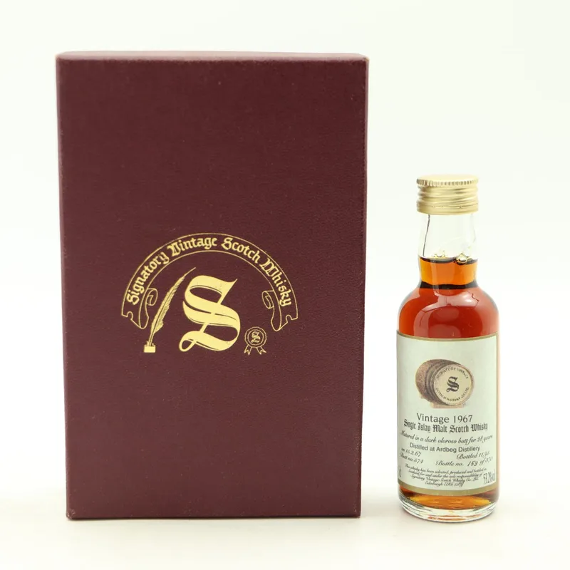 Ardbeg – 1967 28 Year Old Signatory Mini 5cl (5cl, 53.2%)