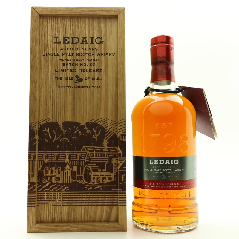 Ledaig – 18 Year Old Sherry Cask Finish Batch #2 (70cl, 46.3%)