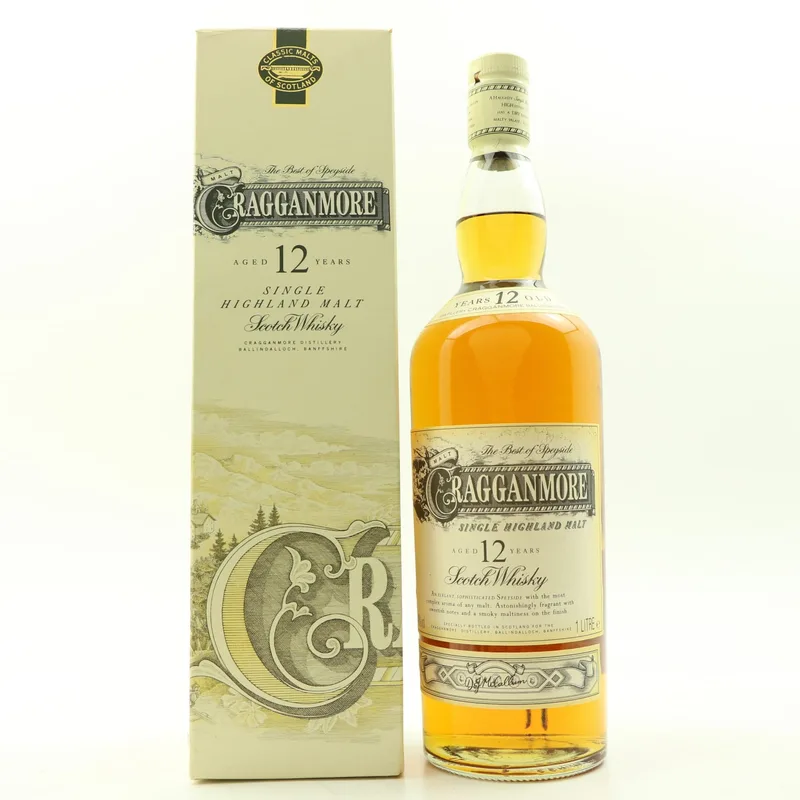 Cragganmore – 12 Year Old 1L (1litre, 40%)