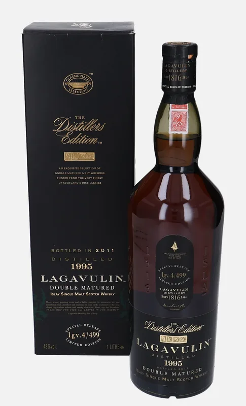 Lagavulin – 1995 Distillers Edition Double Matured lgv. 4/499