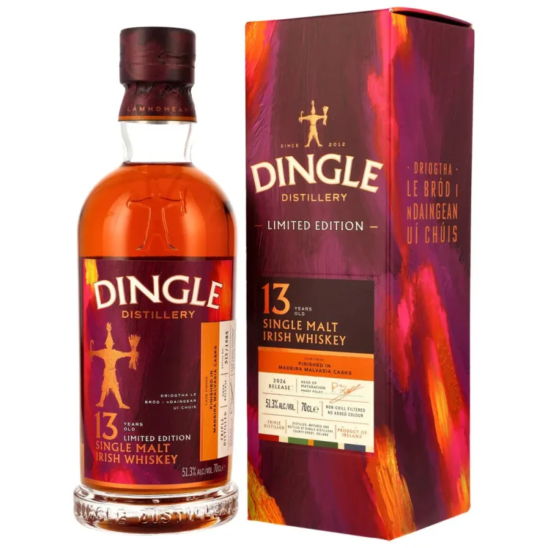 Dingle – 13 Year Old 2026 Release Madeira Casks (70cl, 51.3%)