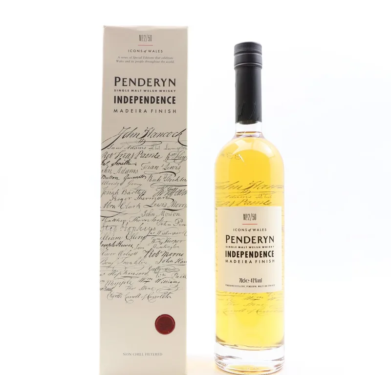Penderyn Icons of Wales Series No2 ‘Independence’ (70cl, 41%)