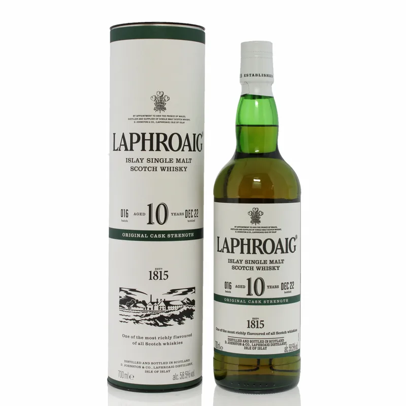 Laphroaig – 10 Year Old Original Cask Strength Batch #16