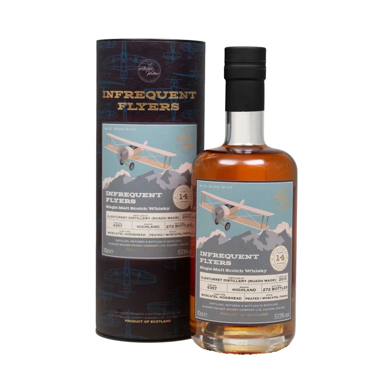 Glenturret – 2010 14 Year Old Moscatel Finish Cask #6357 (Infrequent Flyers)