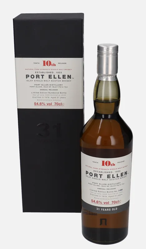 Port Ellen – 1978 31 Year Old 10th Release (70cl, 54.6%)