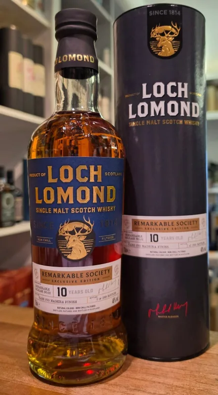 Loch Lomond – 10 Year Old Madeira Finish Remarkable Society Edition No. 2 (46%)