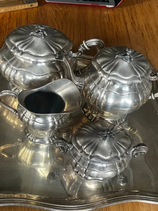 Coffee and tea service (6) -.800 silver
