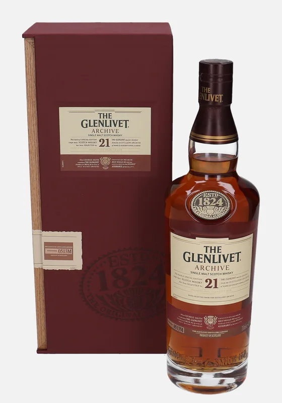 Glenlivet – Archive 21 Year Old Batch Number 0513M